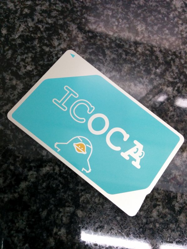 ICOCAのカードデザイン