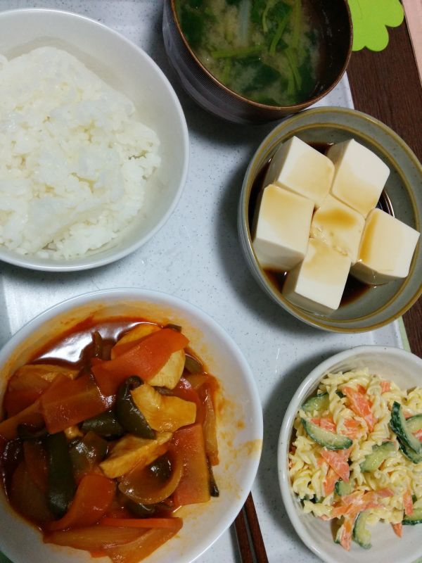 本日の夕食