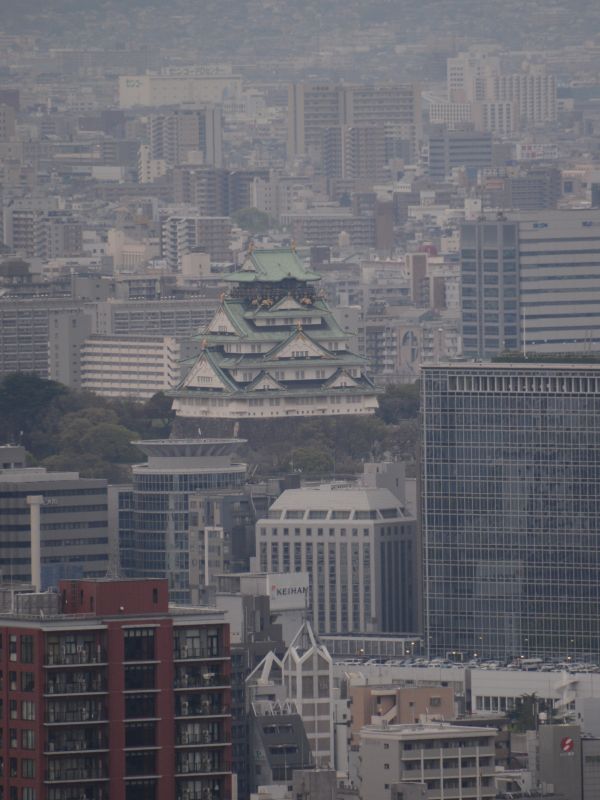 大阪城方面