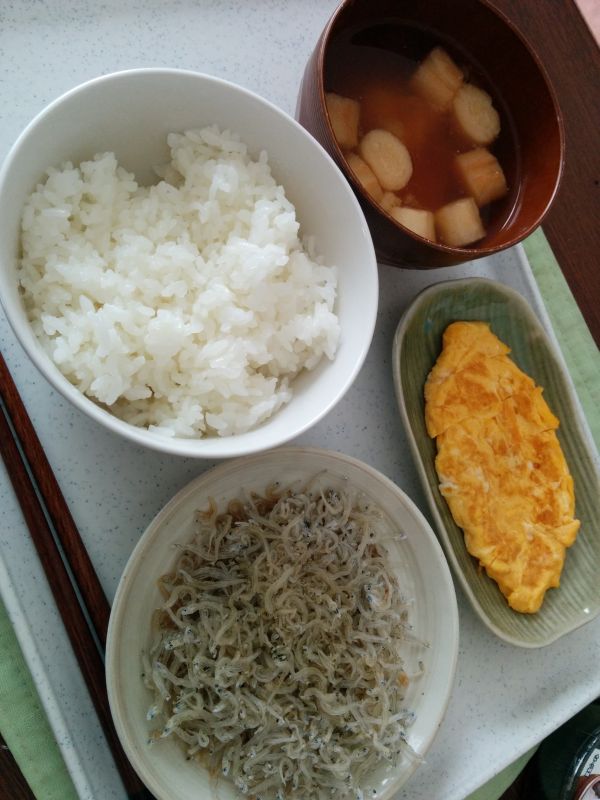 本日の朝食兼昼食