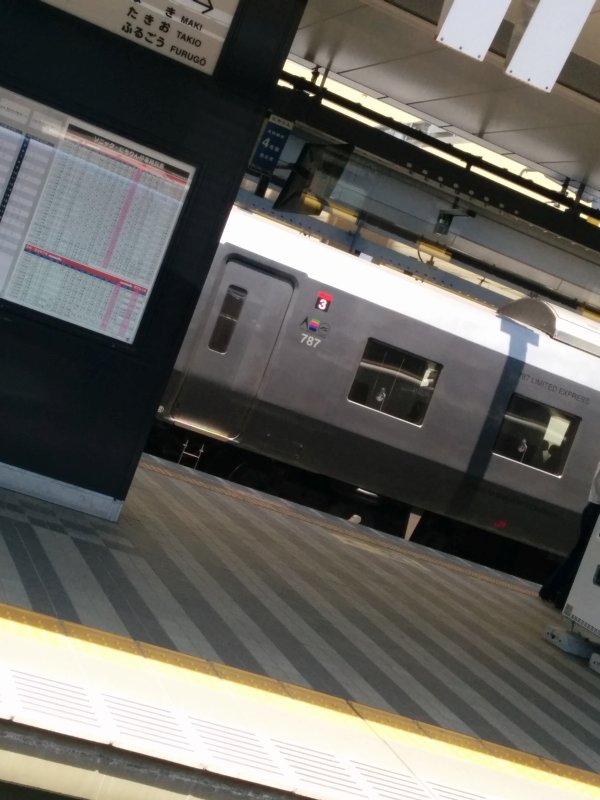 ７８７の撮影