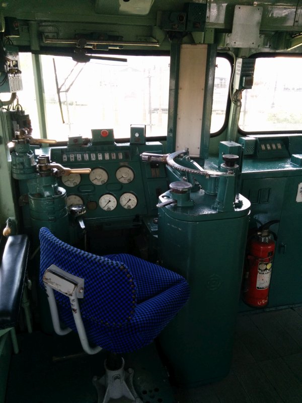 運転台の様子