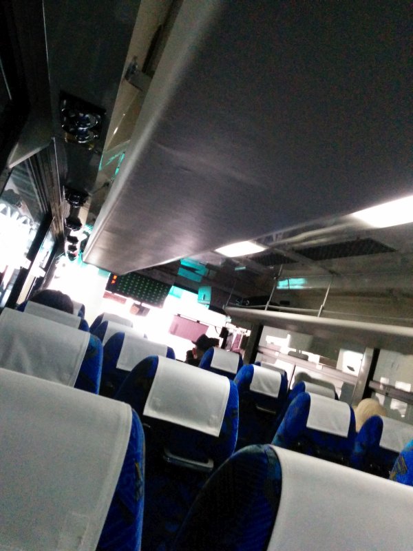 バスに乗車