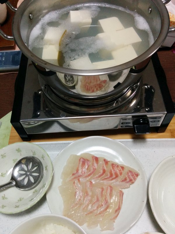 本日の夕食