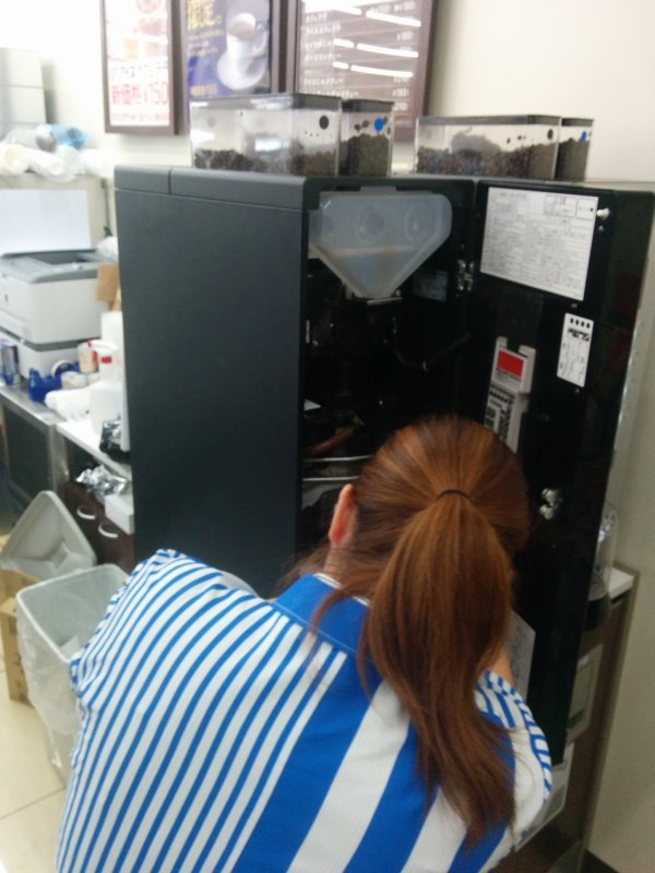 コーヒーメーカーのメンテナンス