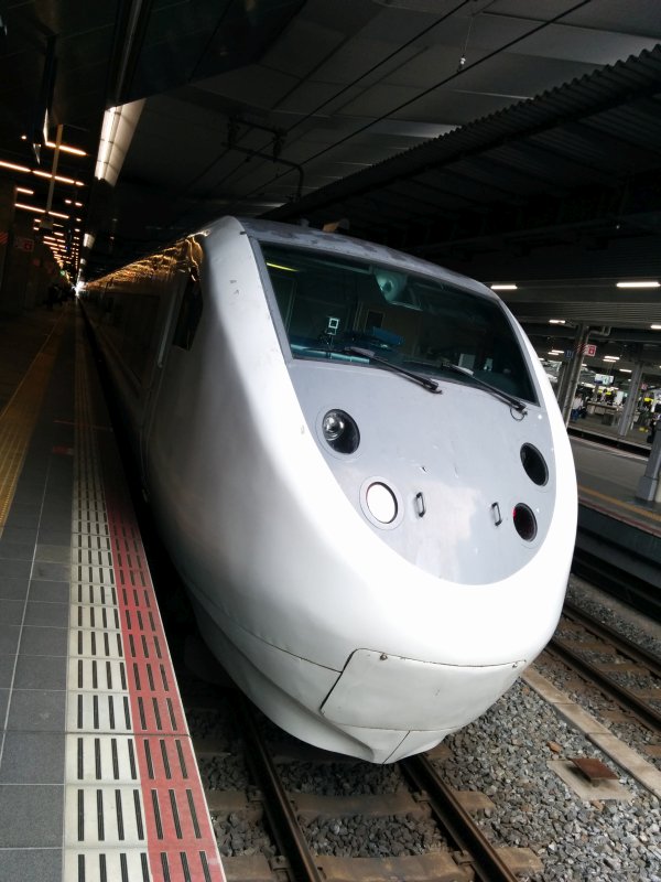 最後尾車両の顔