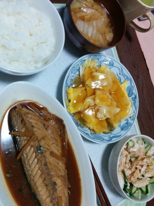 本日の夕食