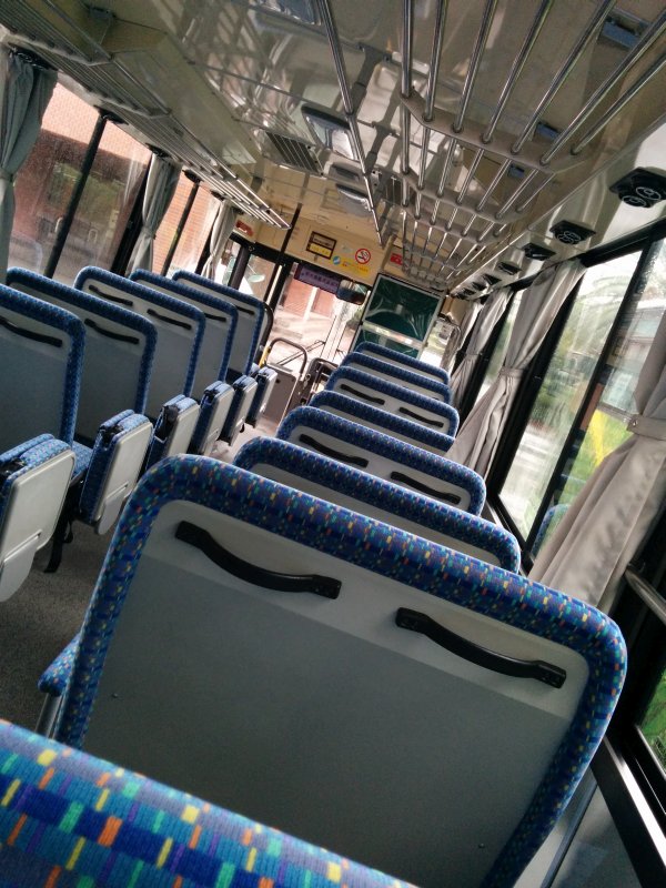 本日の通勤バス