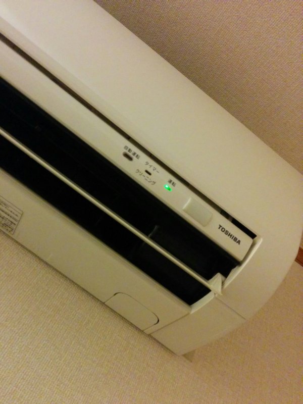 エアコン稼働