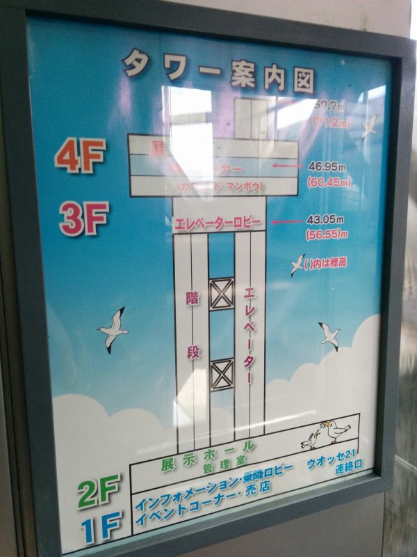 タワー案内図