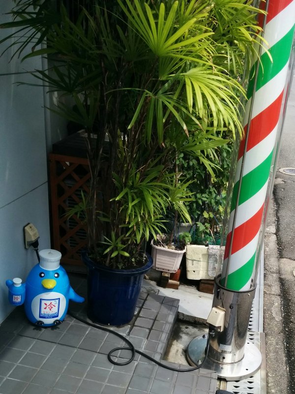 散髪終了