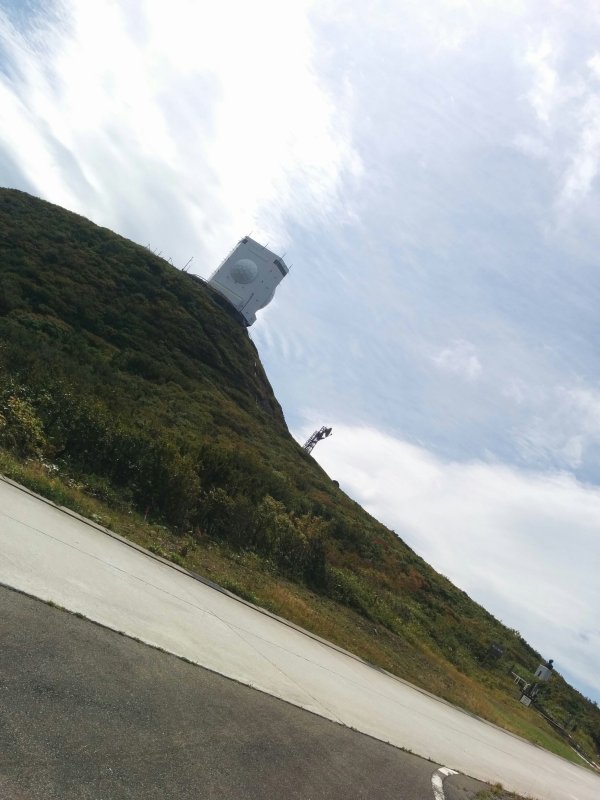 山頂の建築物