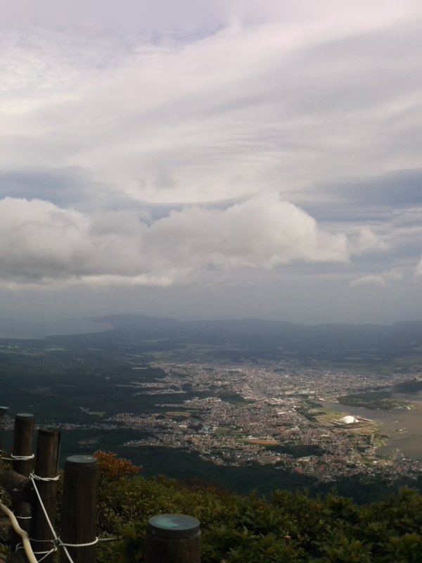 山頂からの風景