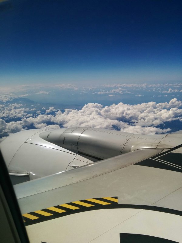 雲の上の空模様