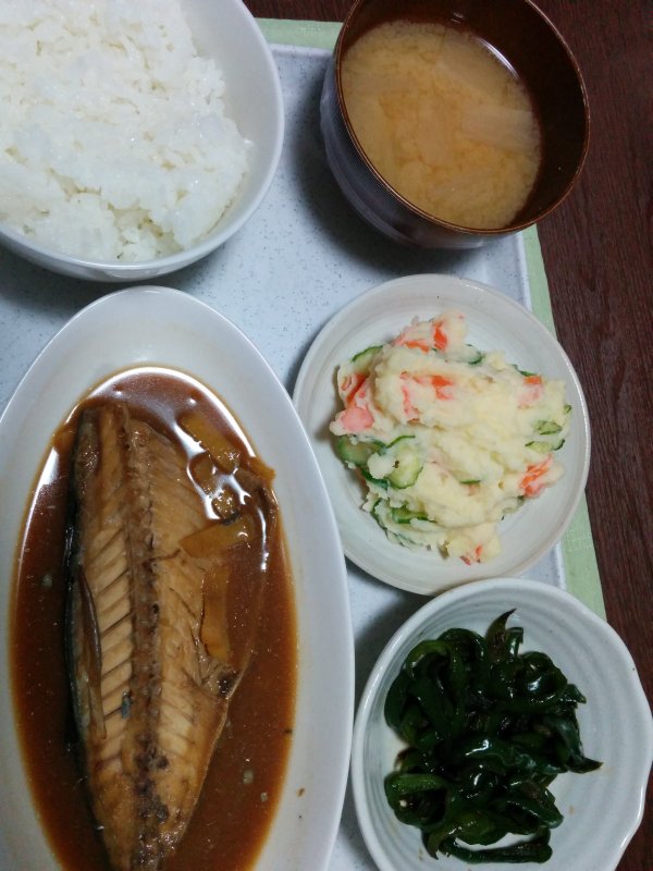 本日の夕食