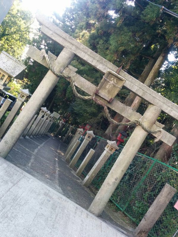 寺の入口