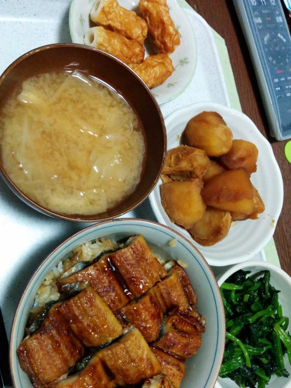 本日の夕食