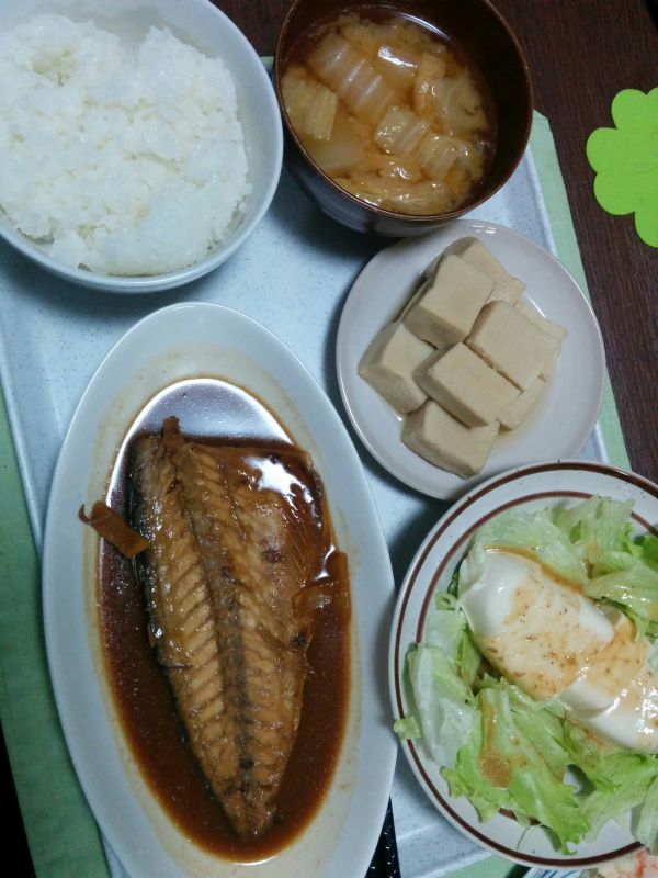 本日の夕食