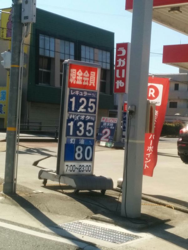軽油の値段