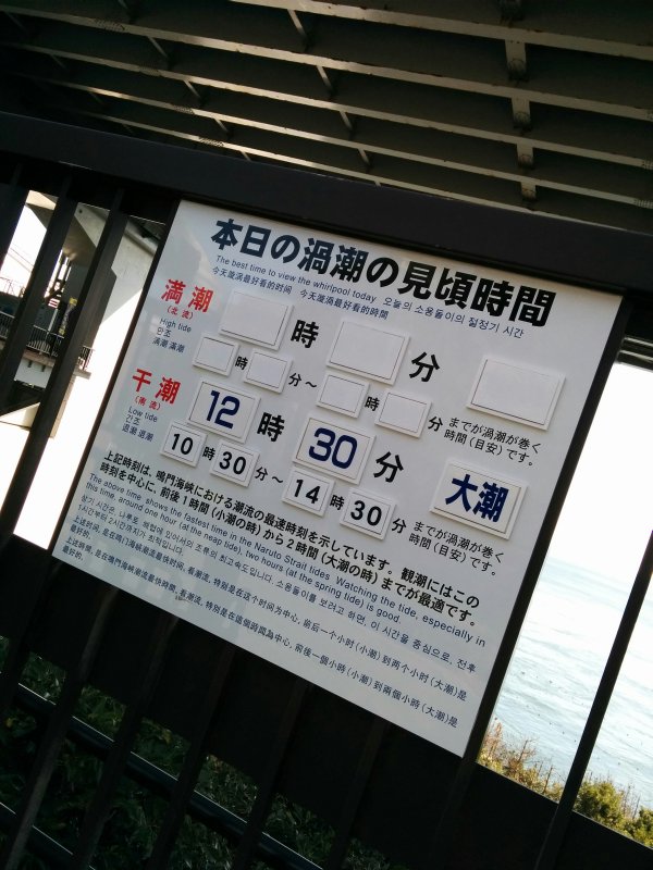 渦潮の見頃時間