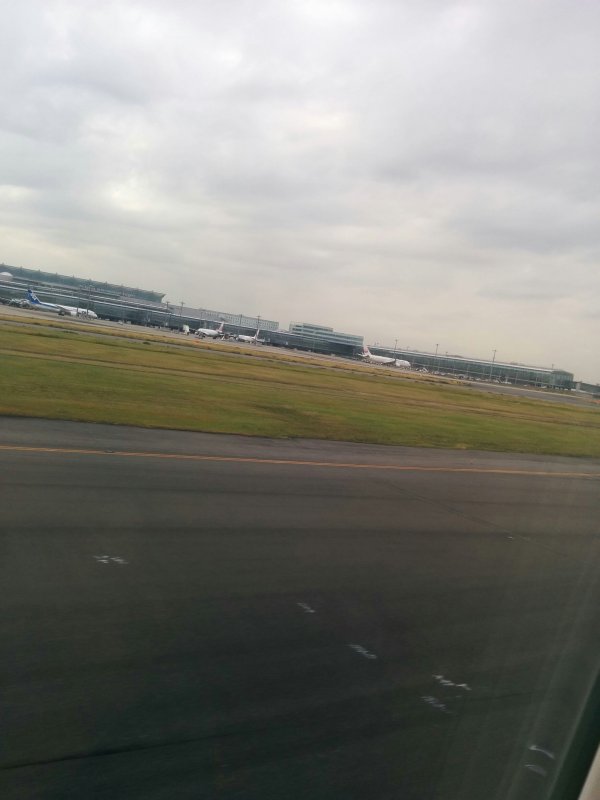 羽田空港着