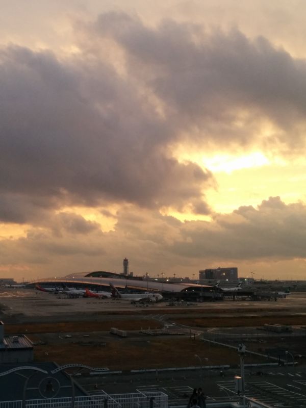 日没風景