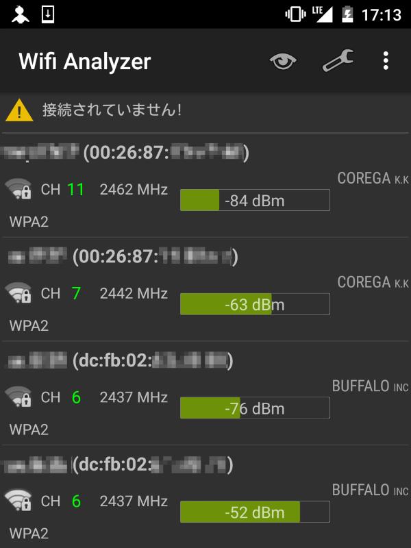 電波環境の調査