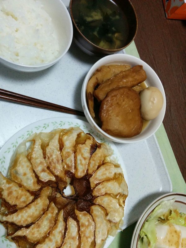 本日の夕食