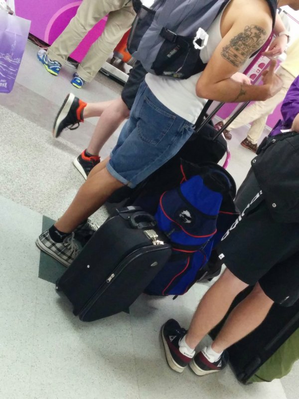 持込荷物の制限超過