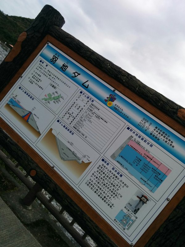 羽地ダムの諸元