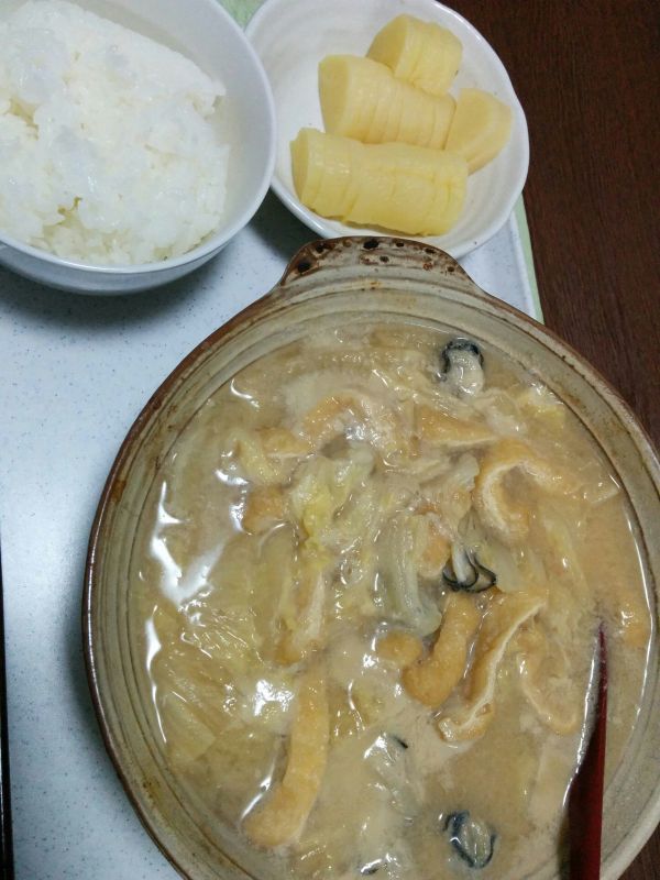 本日の夕食