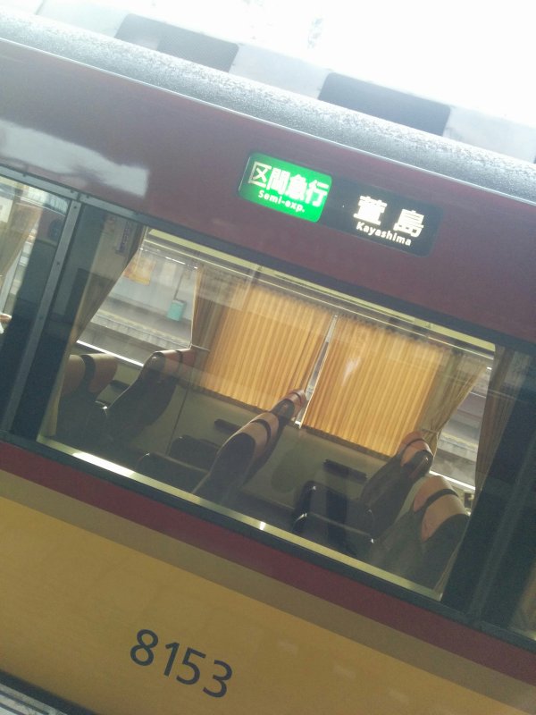 本日の通勤電車