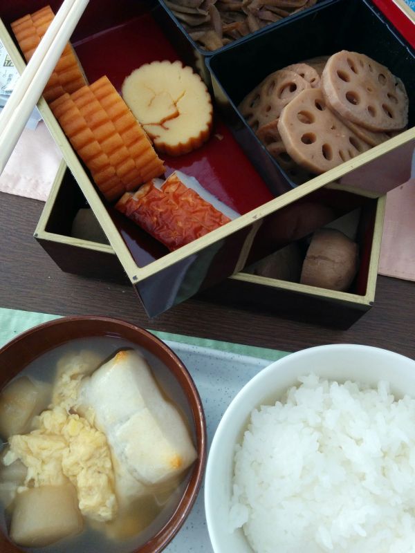 本日の朝食兼昼食