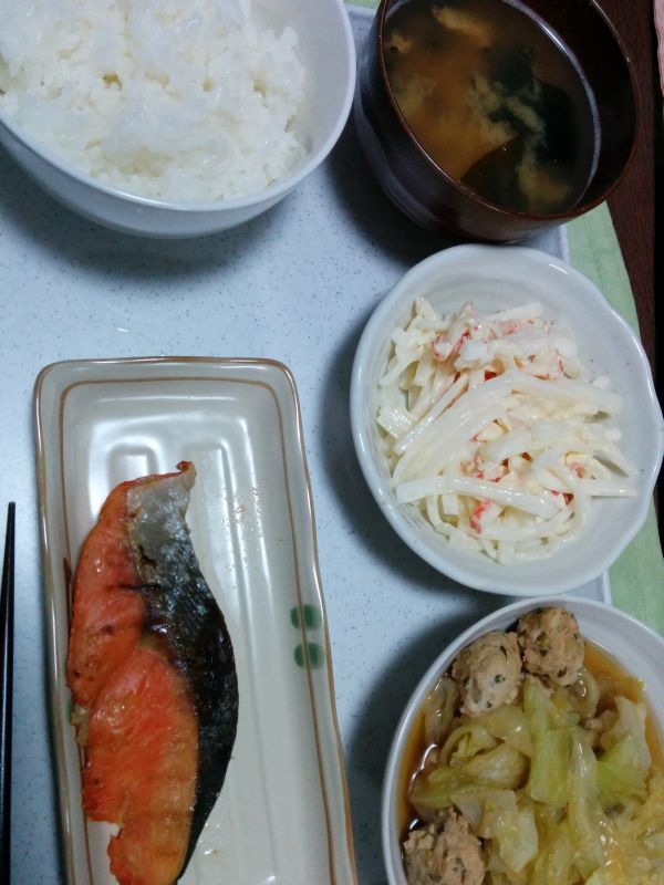 本日の夕食