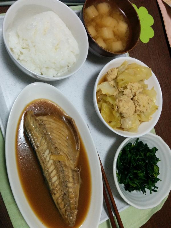 本日の夕食