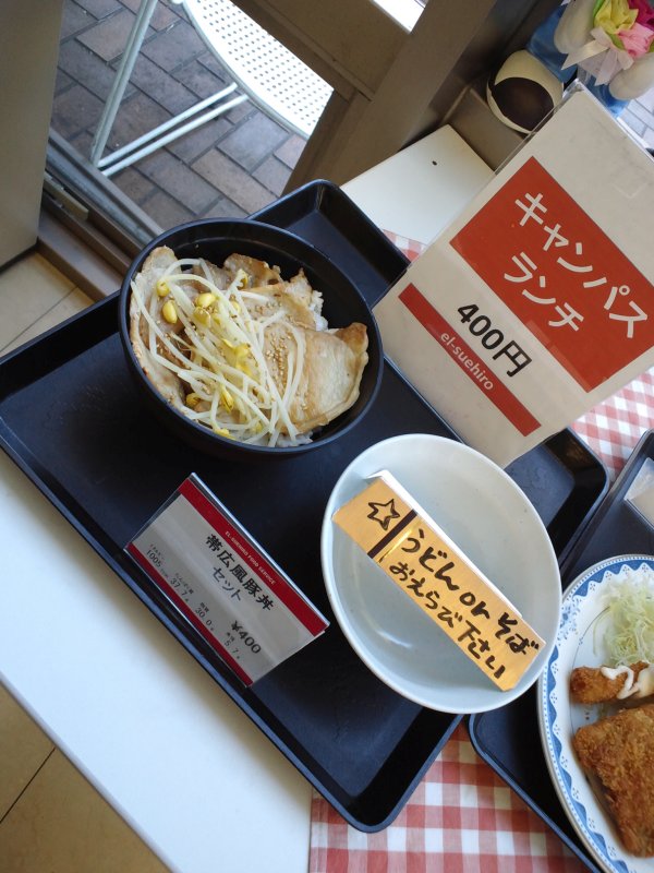 帯広風豚丼セット