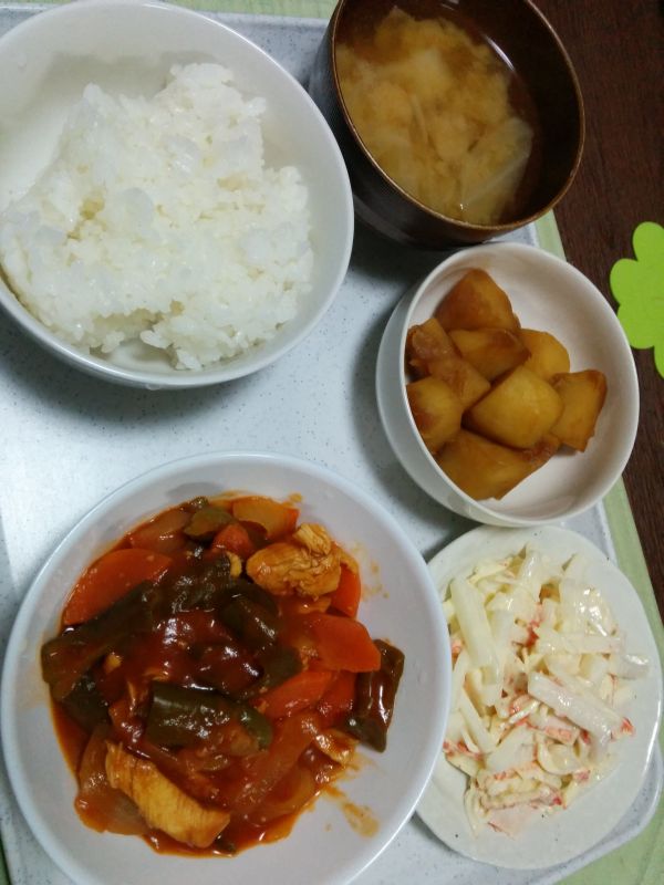 本日の夕食