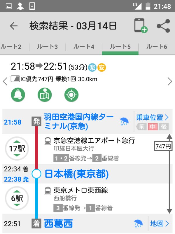 経路検索