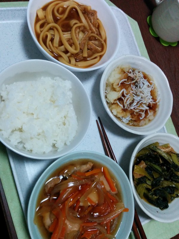 本日の夕食