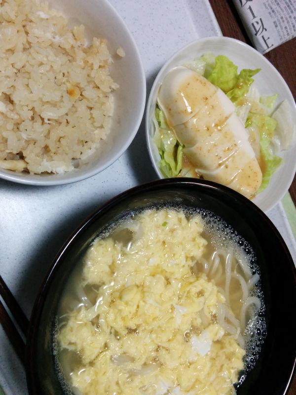 本日の夕食