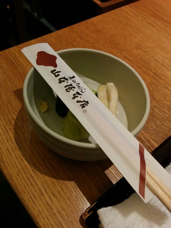 つきだしのお漬け物