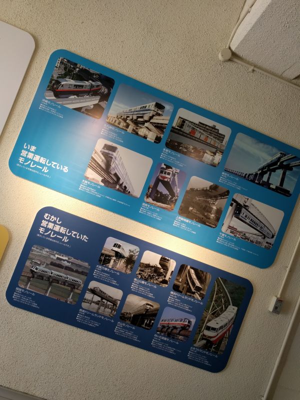 いま営業運転しているモノレール