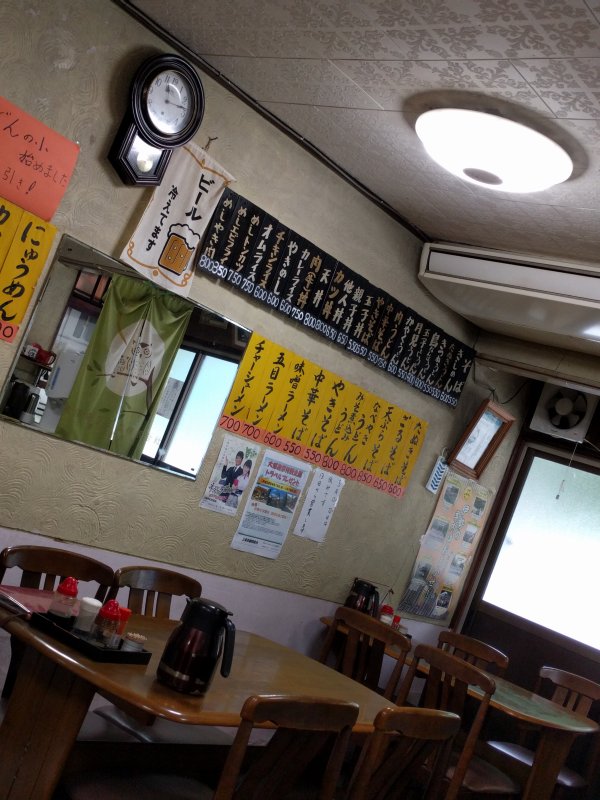 メニュー表
