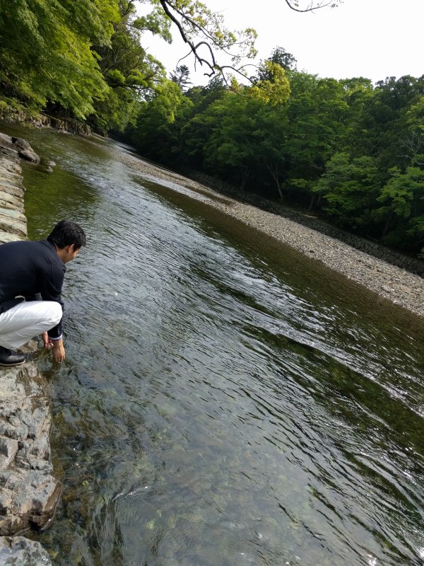 五十鈴川御手洗場