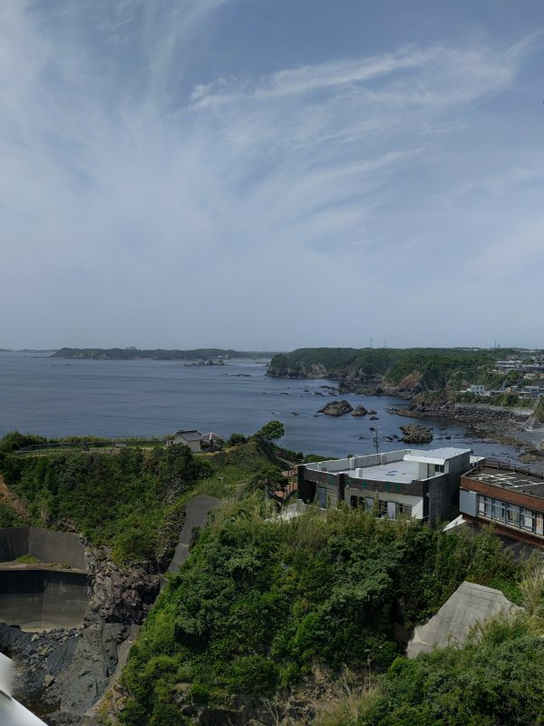 踊り場からの風景