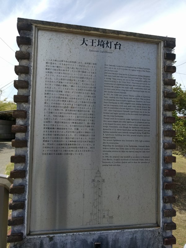 大王埼灯台について