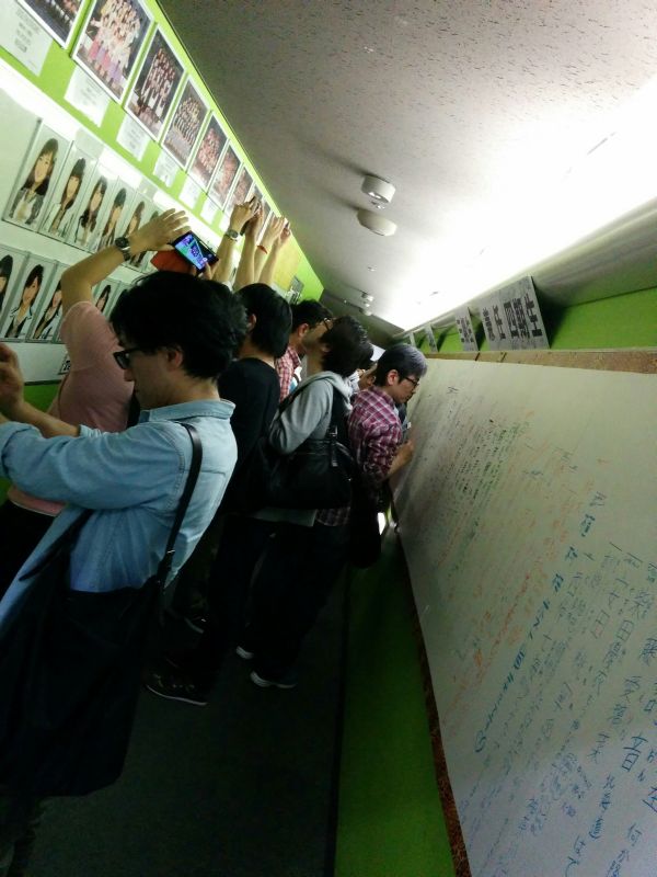 劇場への通路