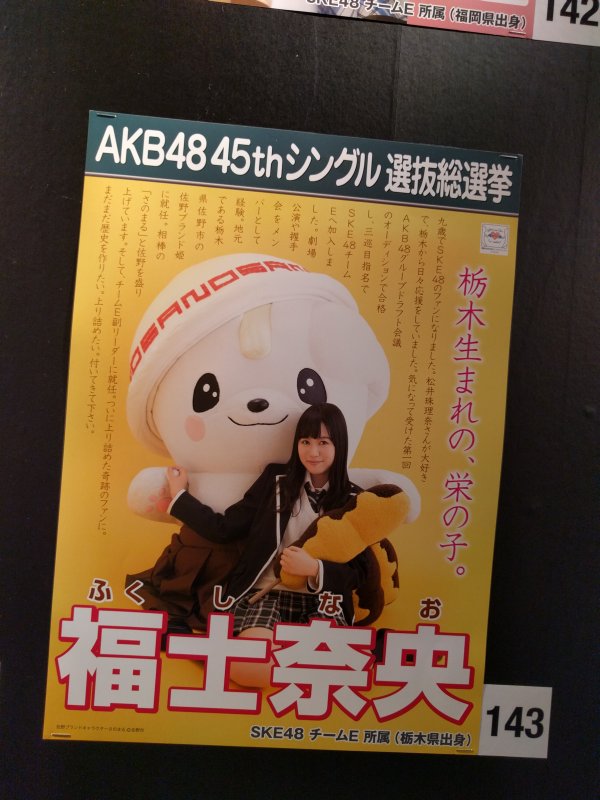 ポスター：福士奈央