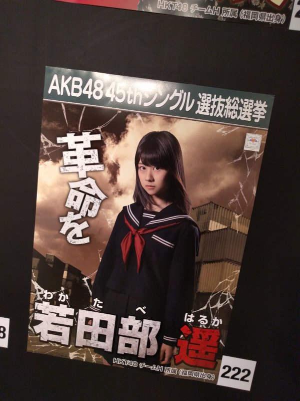 ポスター：若田部遥