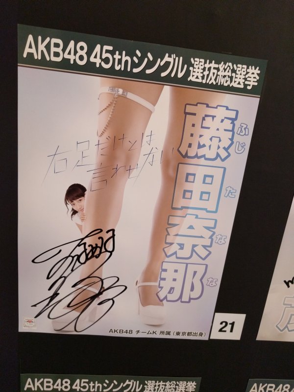 ポスター：藤田奈那